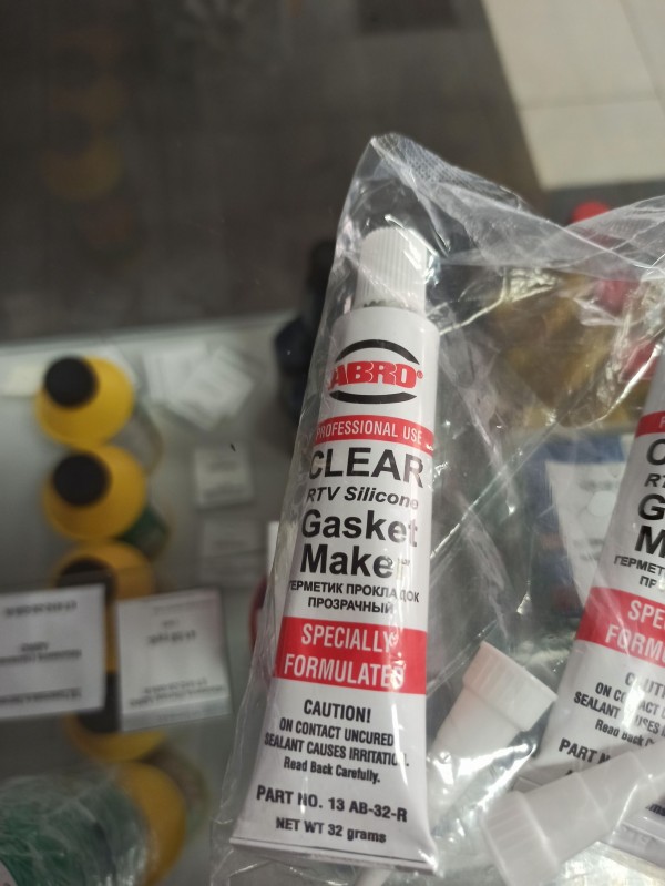 Герметик прокладок ABRO MASTERS (прозрачный) 32 г. — 1