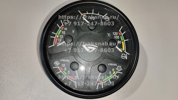 Комбинация приборов КП-02 3801-2 (5 приб.) 12В — 1