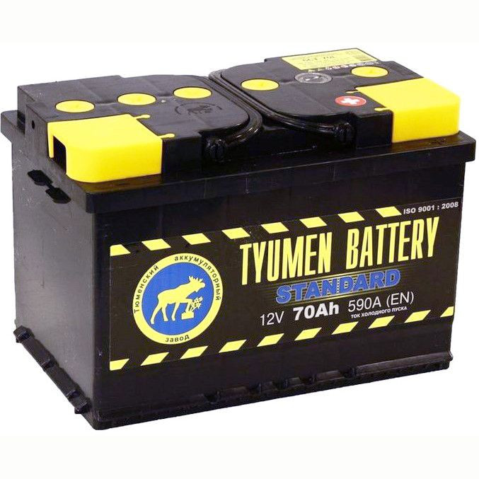 АКБ Тюмень 6СТ-70 12В L STANDART о/п — 1
