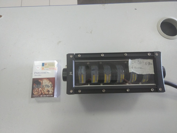 Балка светодиодная CH1980 48W 6 диодов по 8W(габаритные размеры 113*90*270мм) — 2