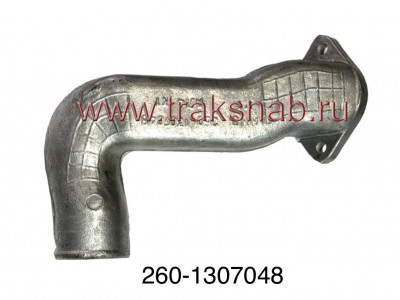 Патрубок водяного насоса алюминий Д-260