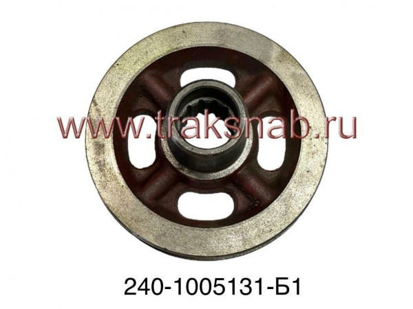 Шкив коленвала Д-240 (1 ручей шлицевой) — 4