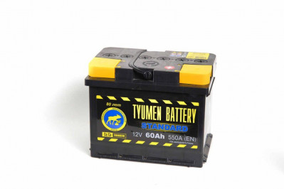 АКБ Тюмень 6СТ-60 12В L STANDART о/п